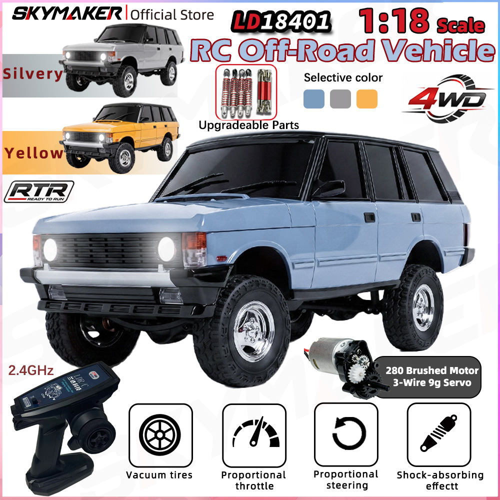 Rc Hobby Grade - รถบังคับวิทยุ LDRC LD18401 ขนาด 1/18 ขับเคลื่อน