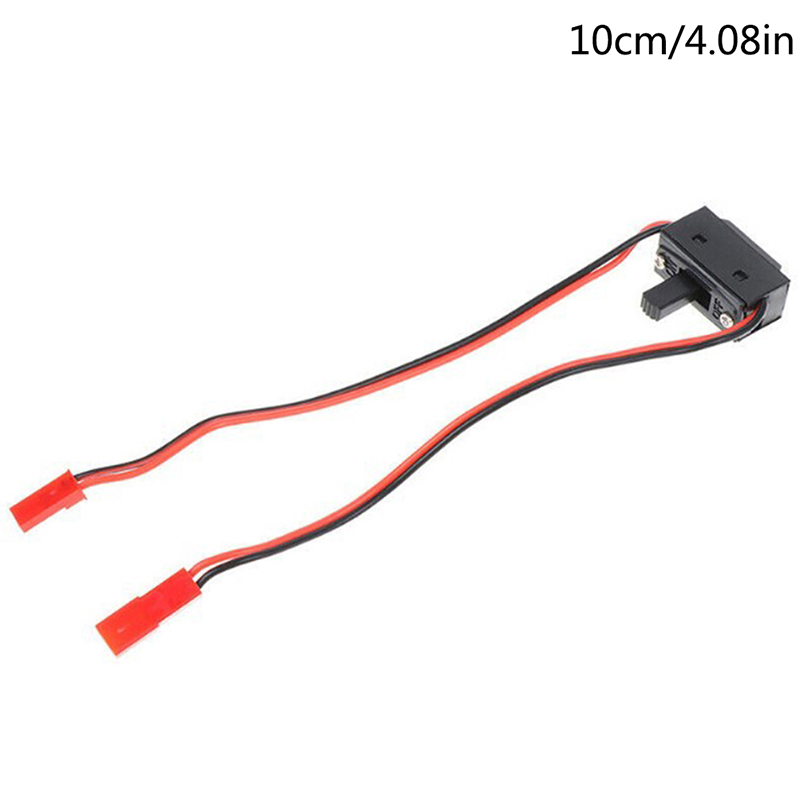 Rc Hobby Grade - สวิตช์เปิด-ปิดแบบสองสายอเนกประสงค์ พร้อมปลั๊ก JST ตัวผู้-ตัวเมีย สำหรับโมเดล RC