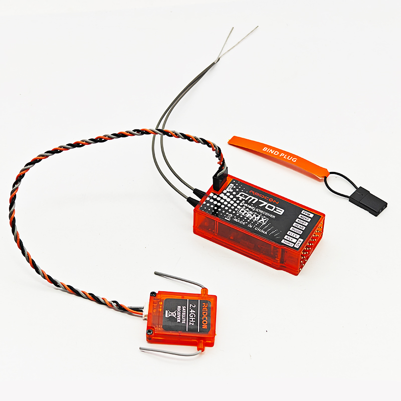 Rc Hobby Toys - CM703ตัวรับสัญญาณ2.4GHz RX 7 7ช่องสัญญาณพร้อมดาวเทียม ppm และ