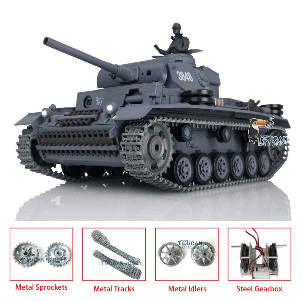 รถถังบังคับวิทยุ HENG LONG 1/1 - Rc Hobby Land บทวิจารณ์และราคา