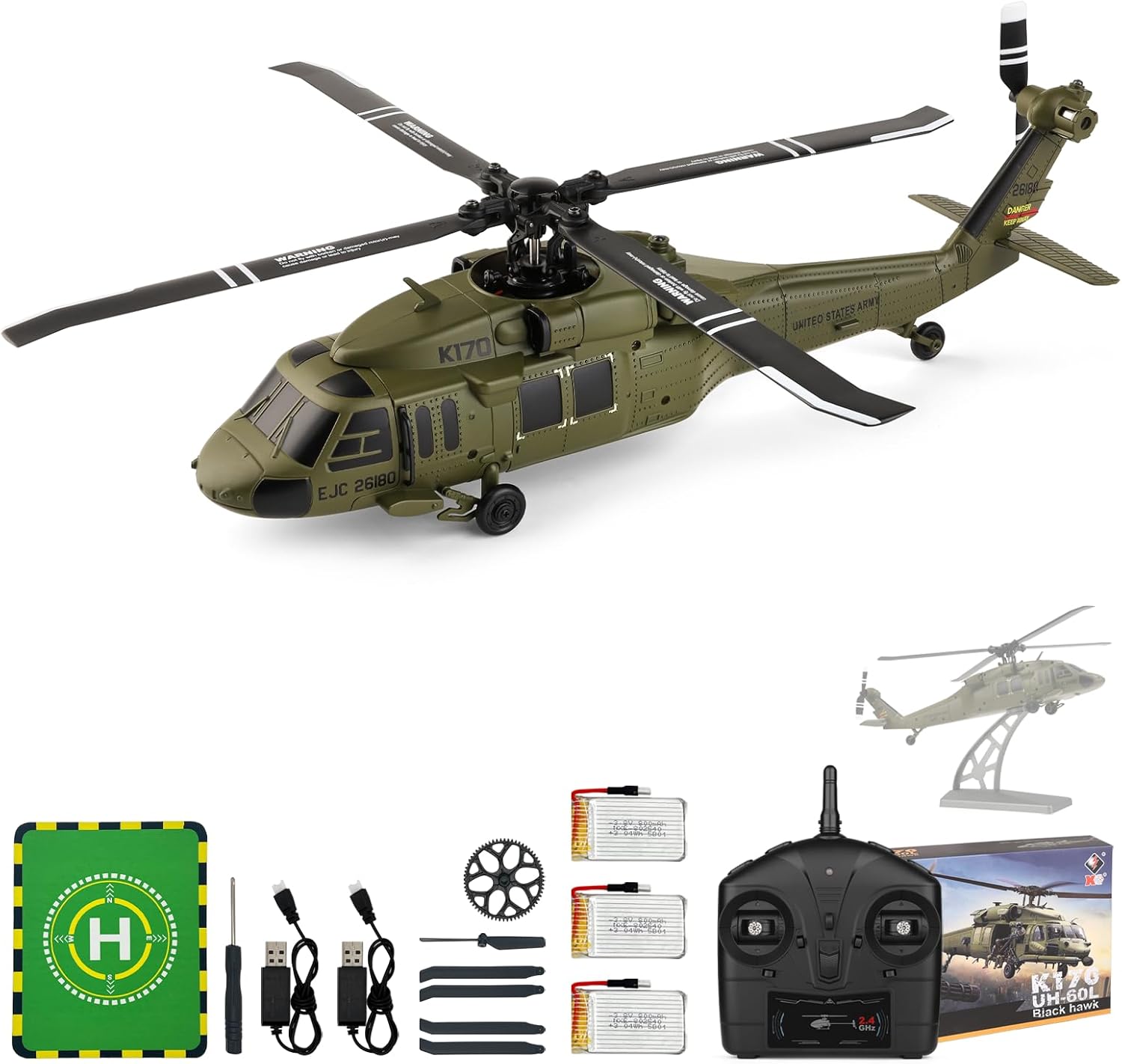 WLtoys K170 Brushless 4-CH RC  - Rc Hobby Grade บทวิจารณ์และราคา