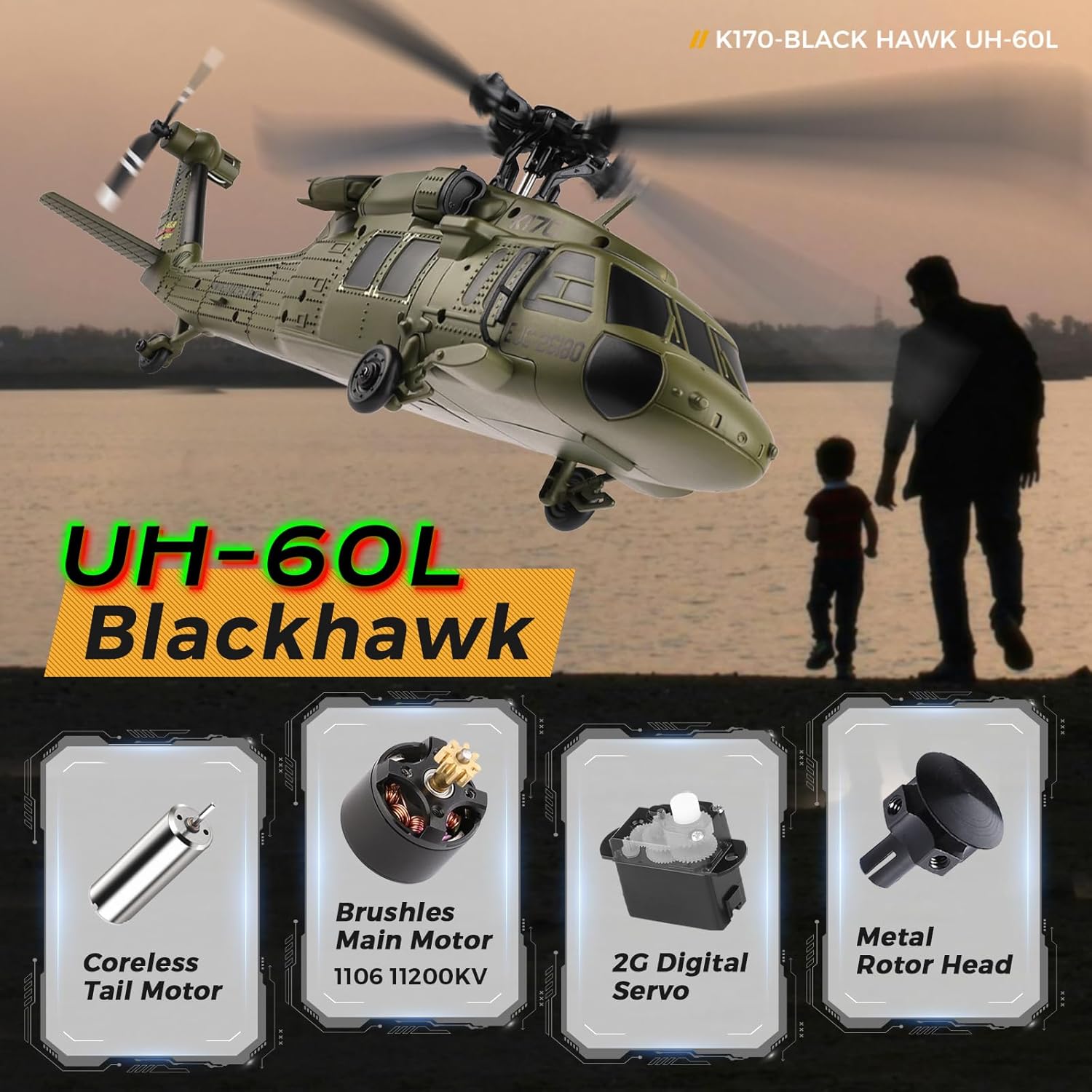 WLtoys K170 Brushless 4-CH RC  - Rc Hobby Grade บทวิจารณ์และราคา