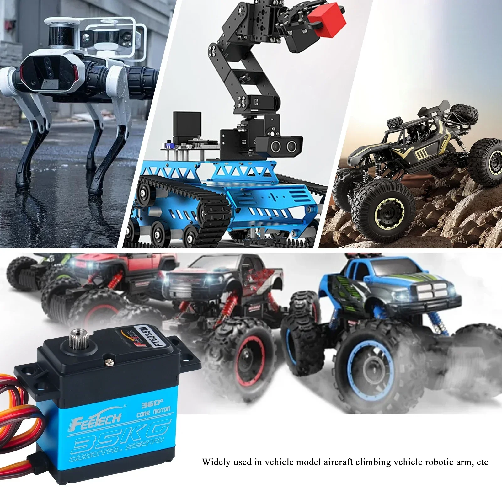 Feetech FT6335M ดิจิตอล RC เซอ - Rc Hobby Toys บทวิจารณ์และราคา